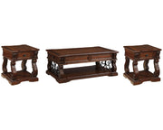 Alymere Coffee Table and 2 End Tables