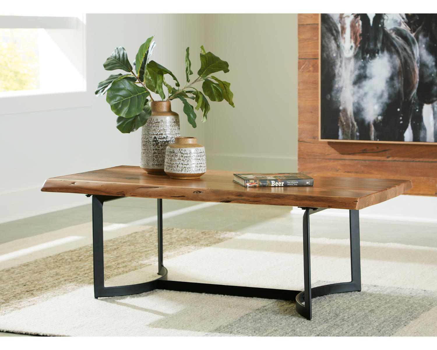 Fortmaine Coffee Table and 2 End Tables