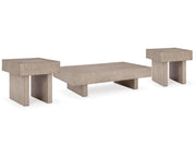 Jorlaina Coffee Table and 2 End Tables