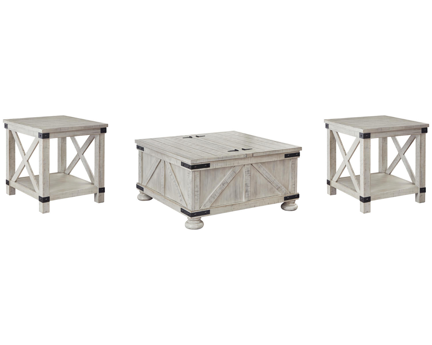 Carynhurst Coffee Table and 2 End Tables