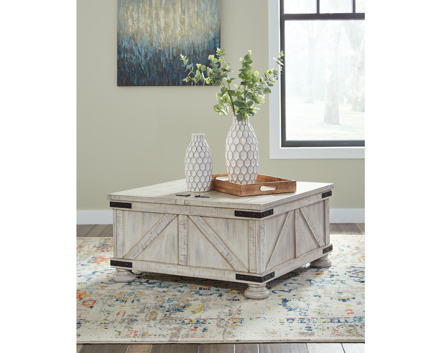 Carynhurst Coffee Table and 2 End Tables