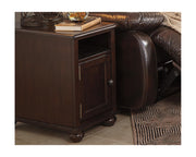 Barilanni Chairside End Table with USB Ports & Outlets