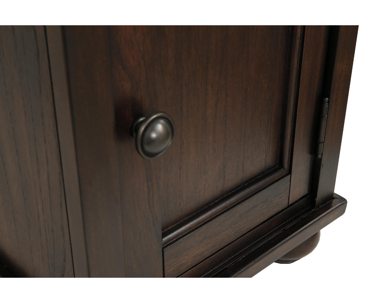 Barilanni Chairside End Table with USB Ports & Outlets