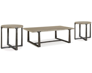 Mesa de centro y dos mesas auxiliares Dalenville