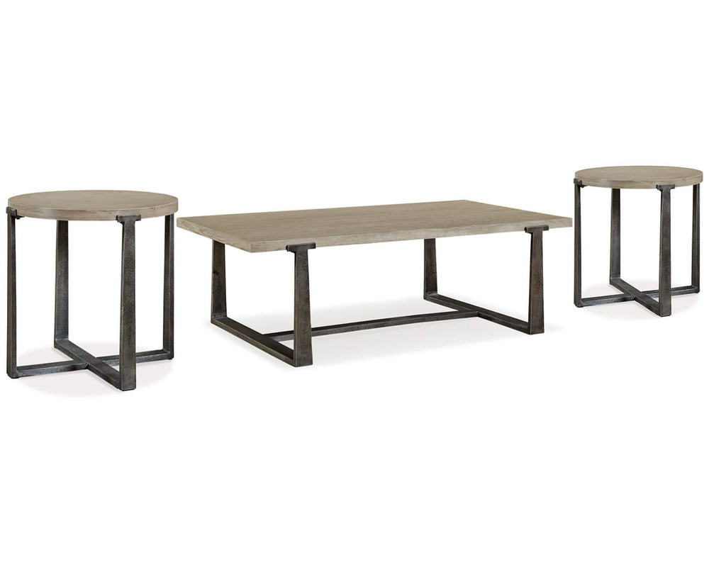 Mesa de centro y dos mesas auxiliares Dalenville