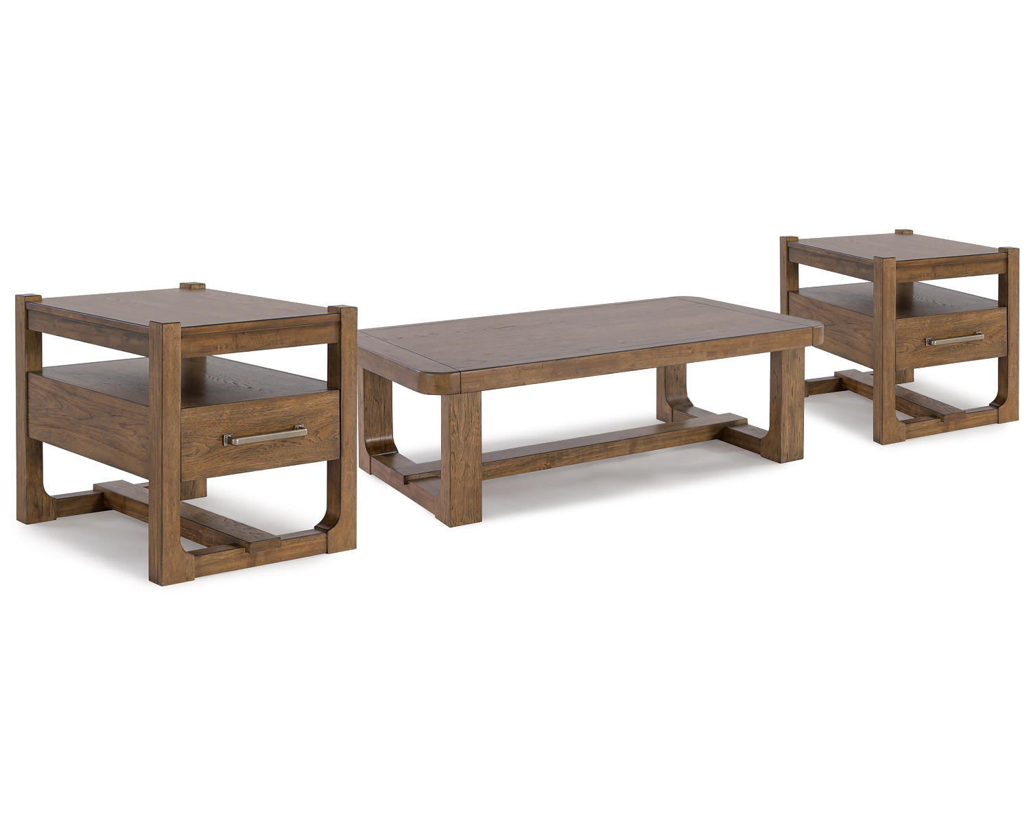Cabalynn Coffee Table and 2 End Tables