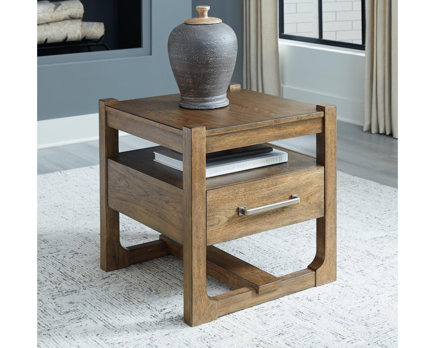 Cabalynn Coffee Table and 2 End Tables