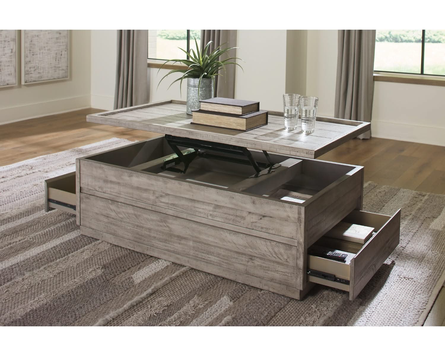 Mesa de centro elevable Naydell