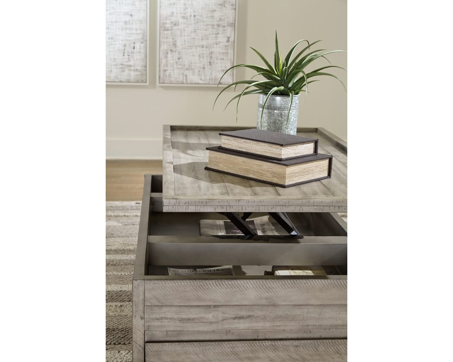 Mesa de centro elevable Naydell