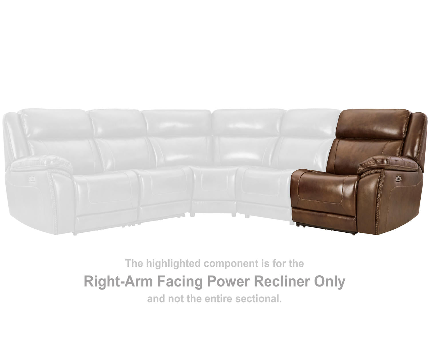Trambley Right-Arm Facing Power Recliner