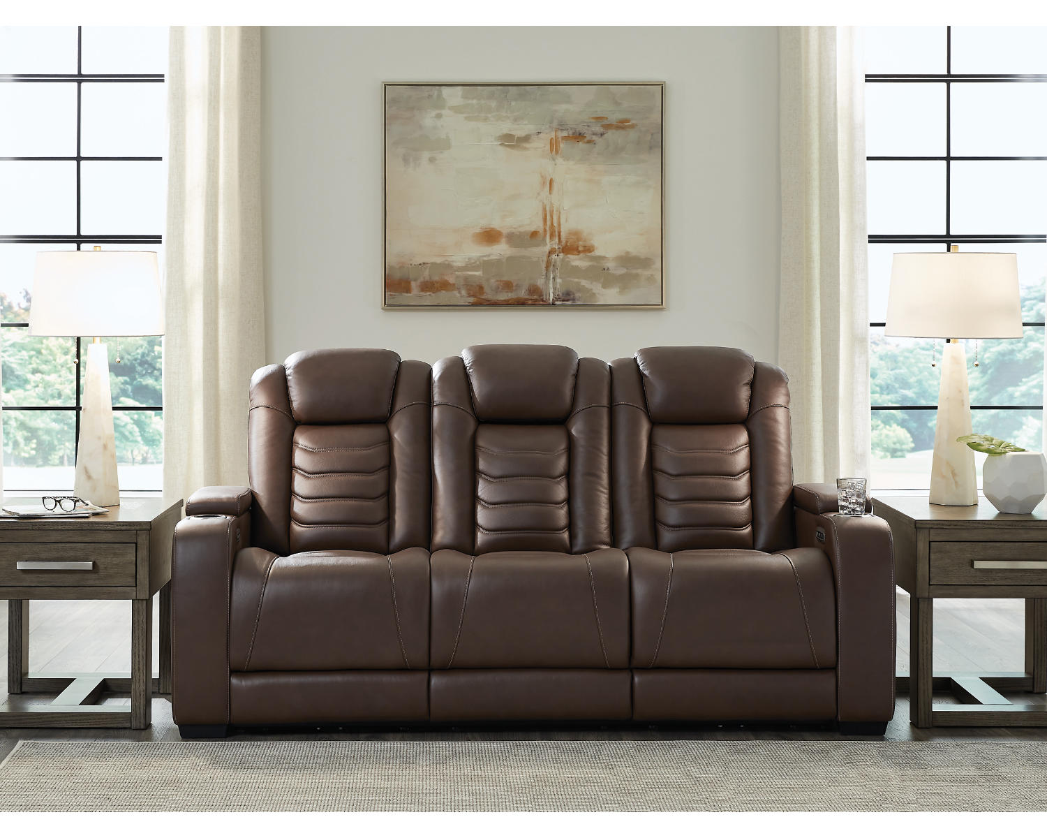 High Impact Power Reclining Sofa