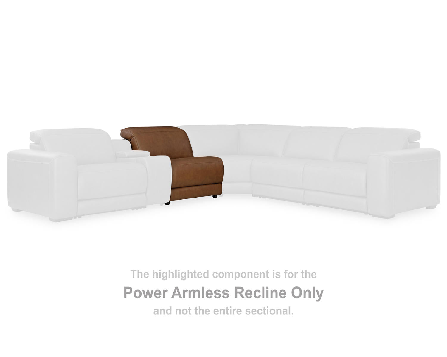 Magic Man Power Armless Recliner