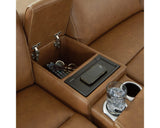 Magic Man 6-Piece Power Reclining Sectional with Console