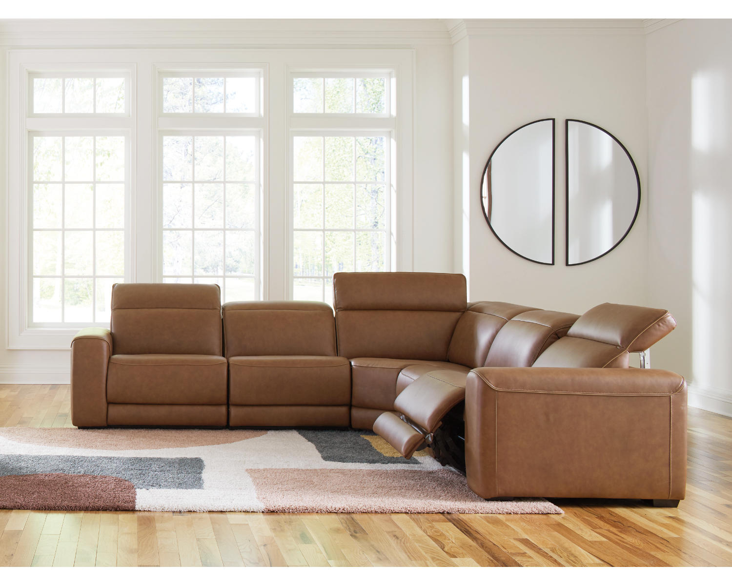 Magic Man 5-Piece Power Reclining Sectional