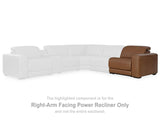 Sillón reclinable eléctrico Magic Man con brazo derecho