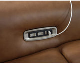 Seccional reclinable eléctrico Magic Man de 5 piezas