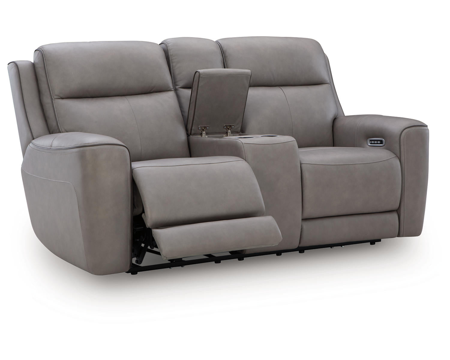 5Z-Comfort Power Reclining Loveseat with Console
