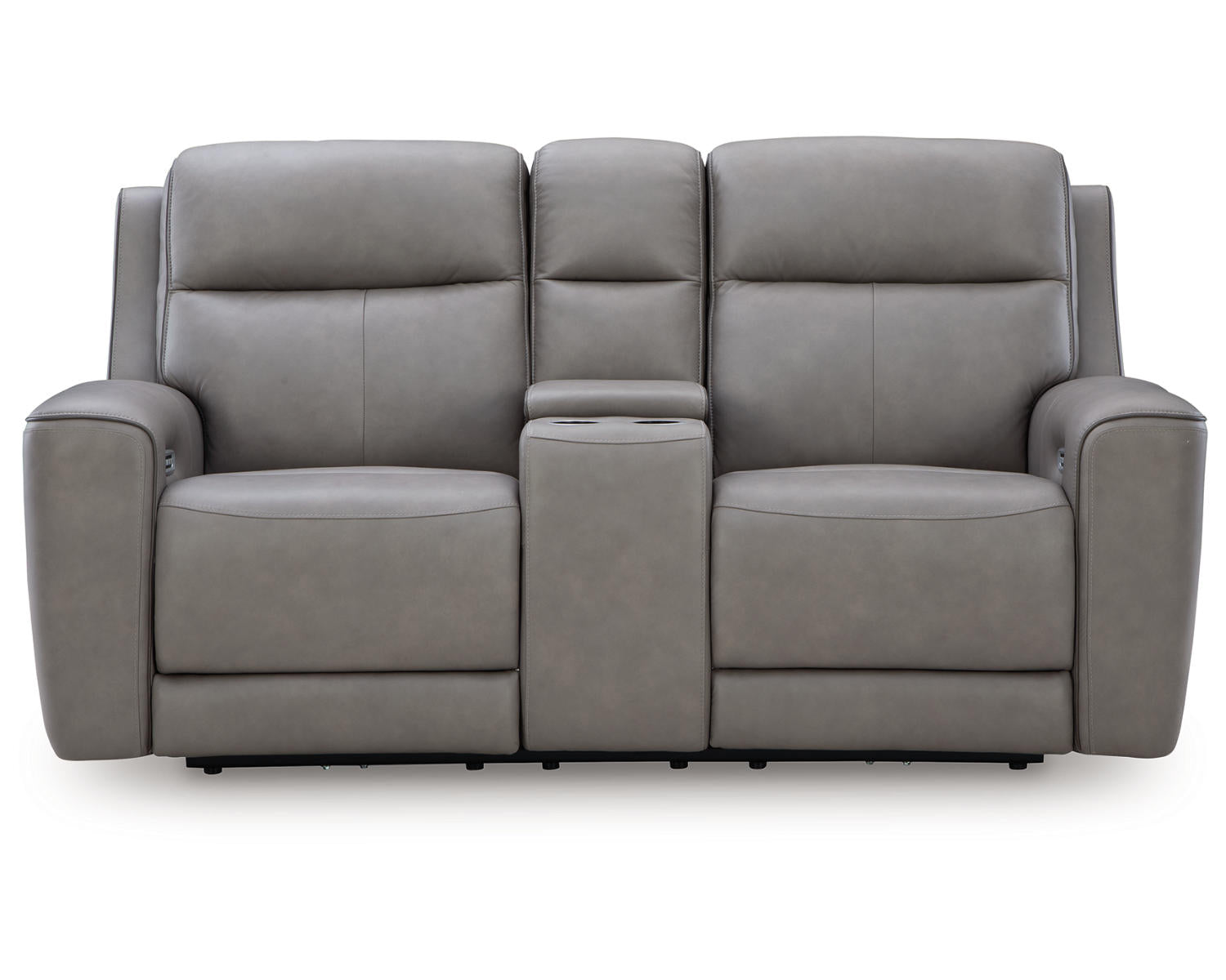 5Z-Comfort Power Reclining Loveseat with Console