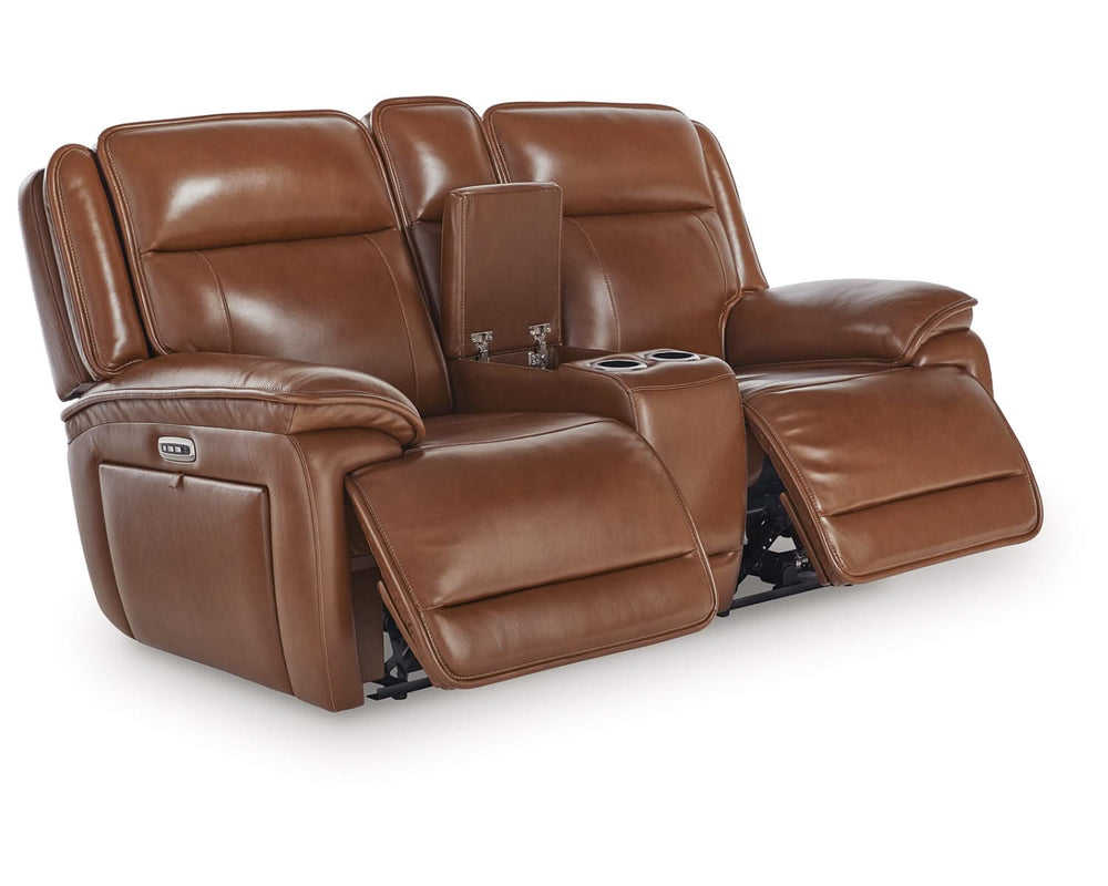 Sofá reclinable eléctrico y loveseat Healy Pier