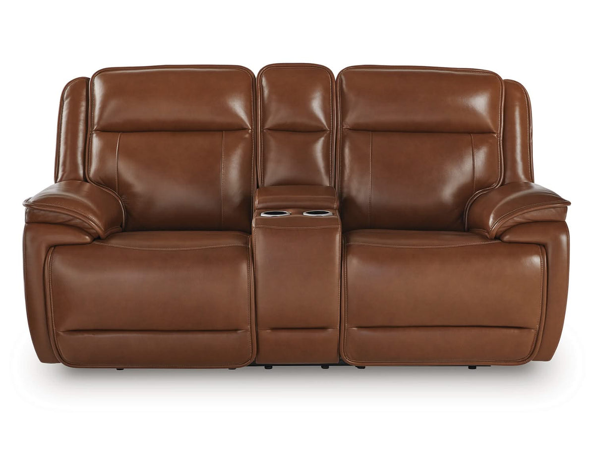 Sofá reclinable eléctrico y loveseat Healy Pier