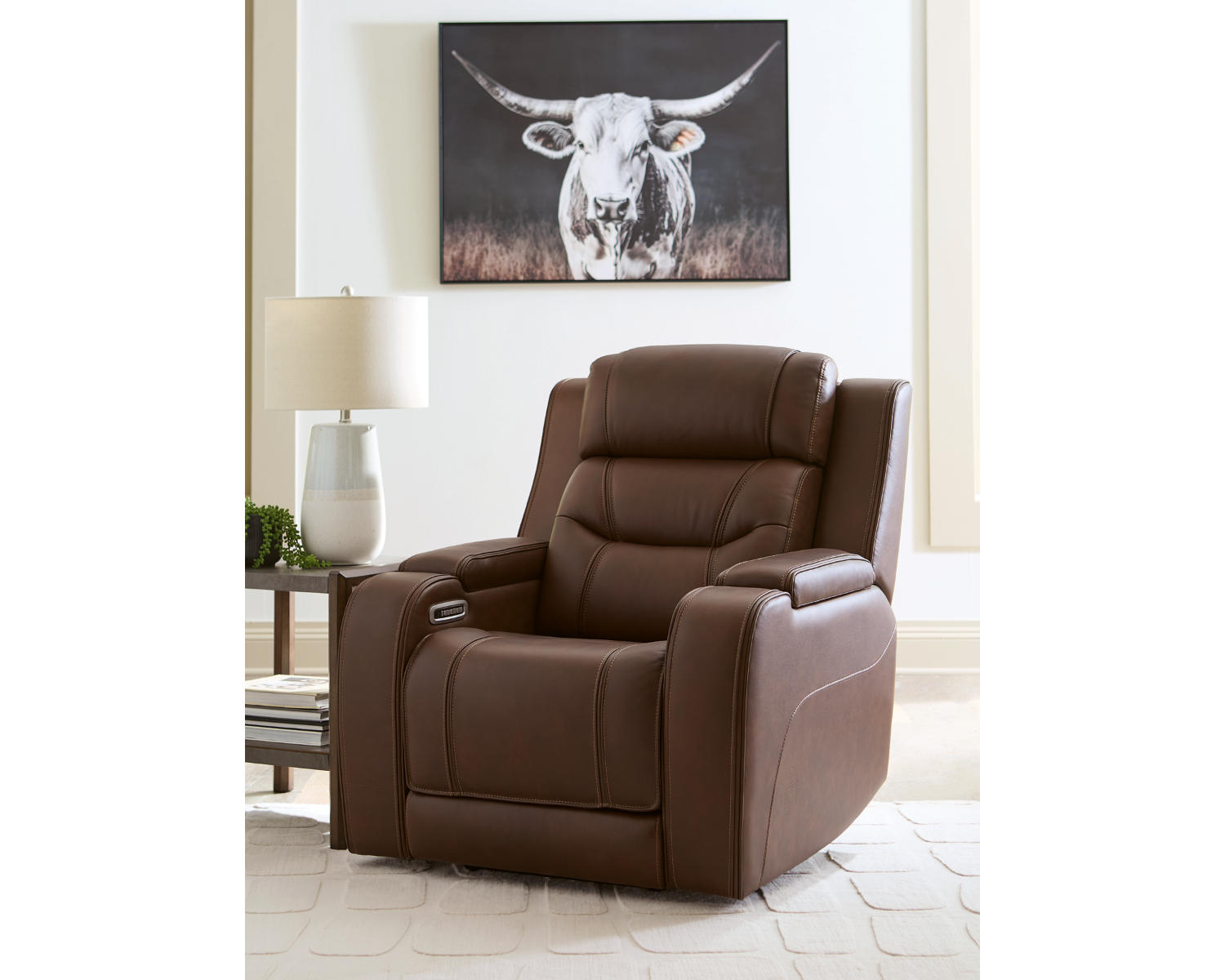 Knightington Power Recliner with Audio Seating