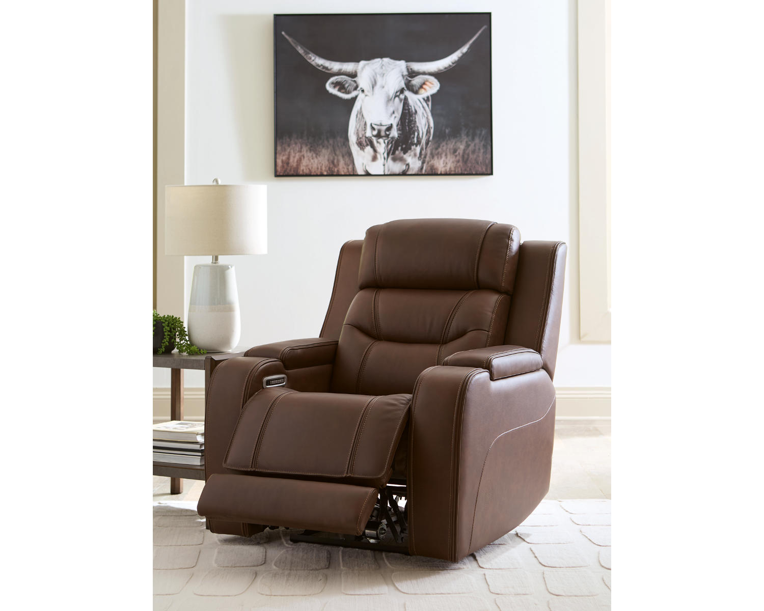 Knightington Power Recliner with Audio Seating