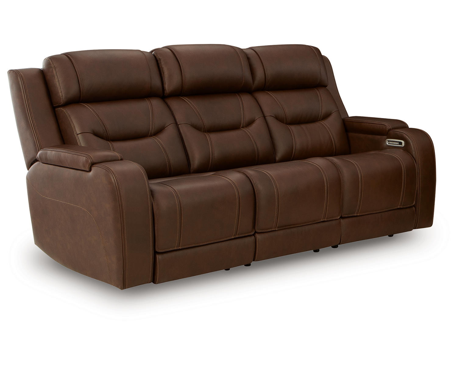 Knightington Power Reclining Sofa with Audio Seating