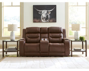 Knightington Power Reclining Loveseat with Audio Seating