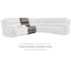 Sillón reclinable eléctrico sin brazos Bleckley