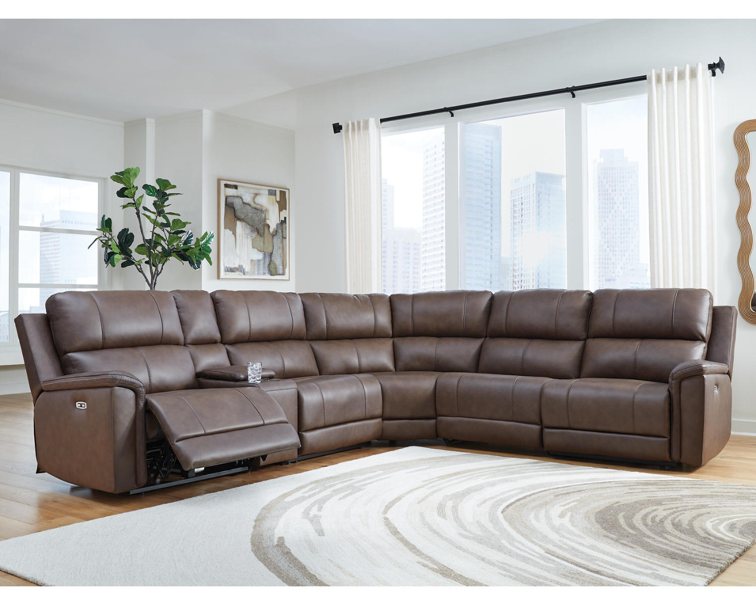Bleckley 6-Piece Power Reclining Sectional
