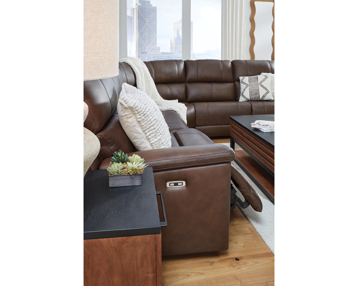 Bleckley 5-Piece Power Reclining Sectional