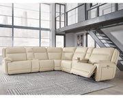 Double Deal 7-Piece Reclining Sectional with 2 Consoles
