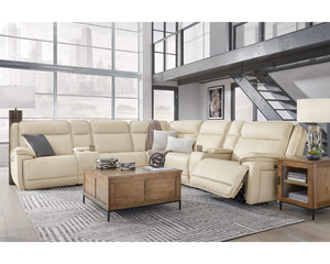 Double Deal 7-Piece Reclining Sectional with 2 Consoles