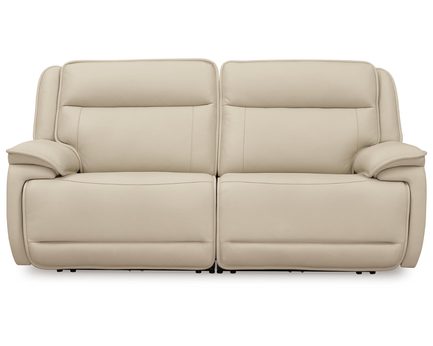 Double Deal 2-Piece Power Reclining Loveseat Sectional
