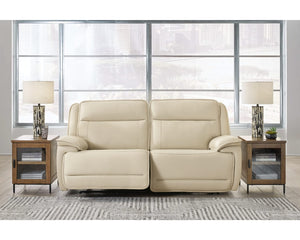 Double Deal 2-Piece Power Reclining Loveseat Sectional