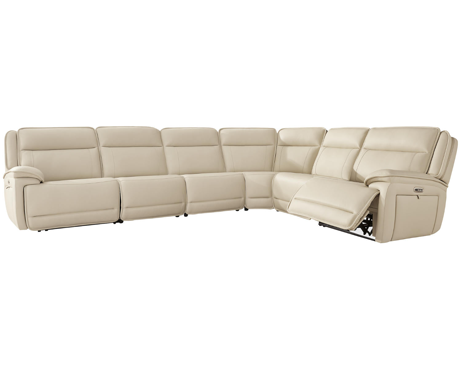 Double Deal 6-Piece Reclining Sectional