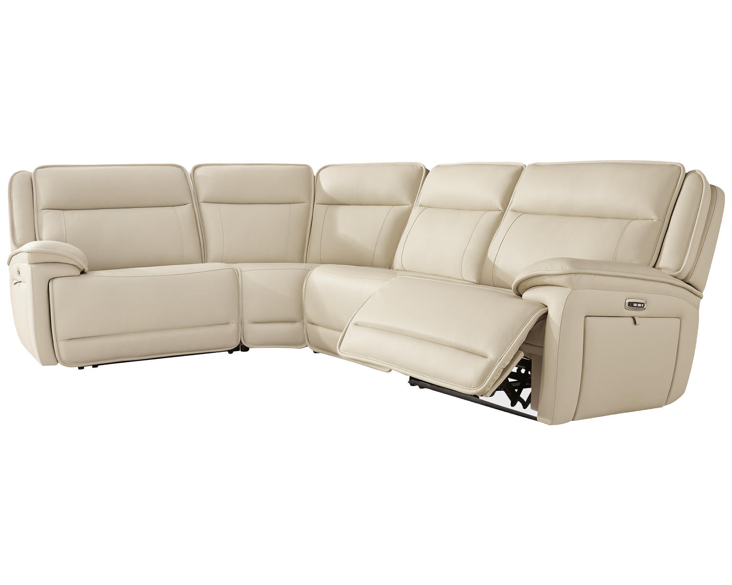 Double Deal 4-Piece Reclining Sectional