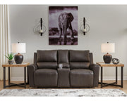 Boxmere Power Reclining Loveseat with Console