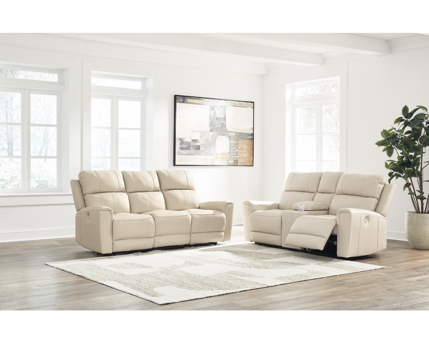 Dahlmoore Power Reclining Sofa and Loveseat
