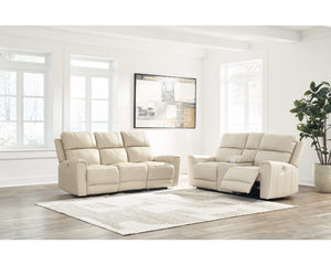 Dahlmoore Power Reclining Sofa and Loveseat