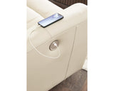 Loveseat reclinable eléctrico Dahlmoore con consola