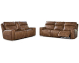 Sofá y loveseat reclinables eléctricos Game Plan