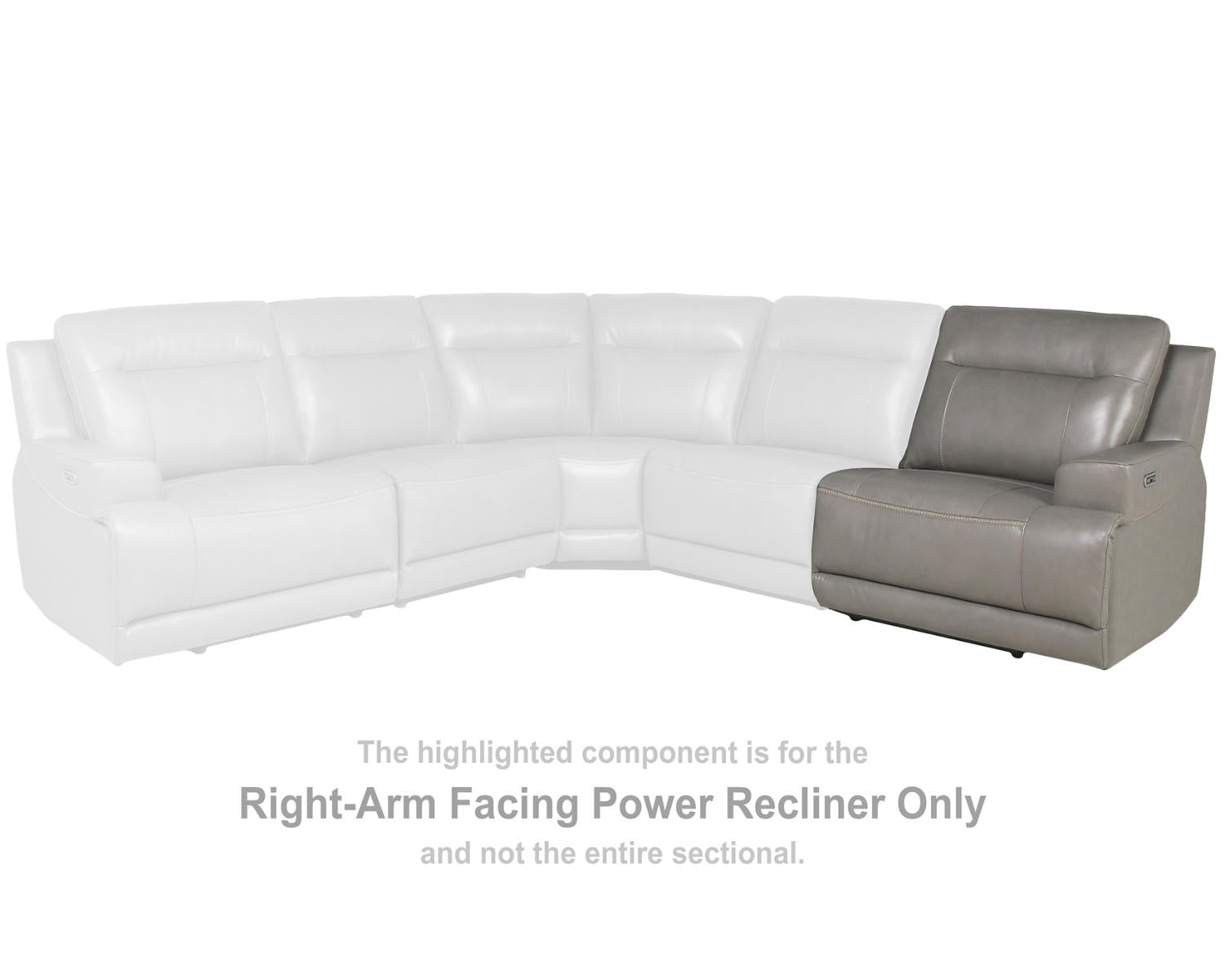 Goal Keeper Right-Arm Facing Power Recliner