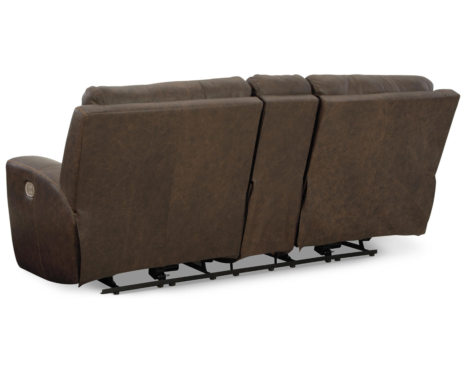 Roman Power Reclining Loveseat with Console