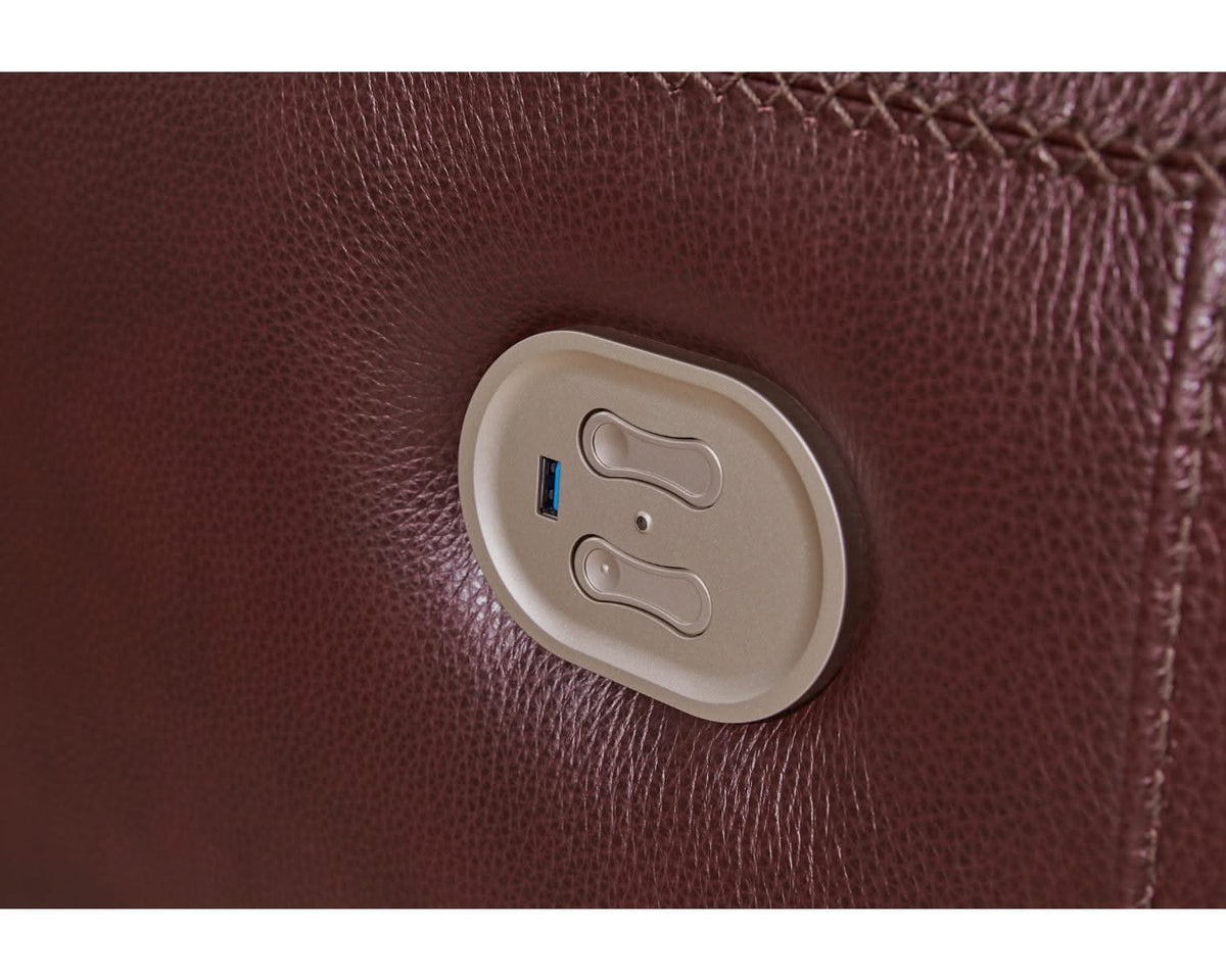 Sofá reclinable y loveseat Alessandro