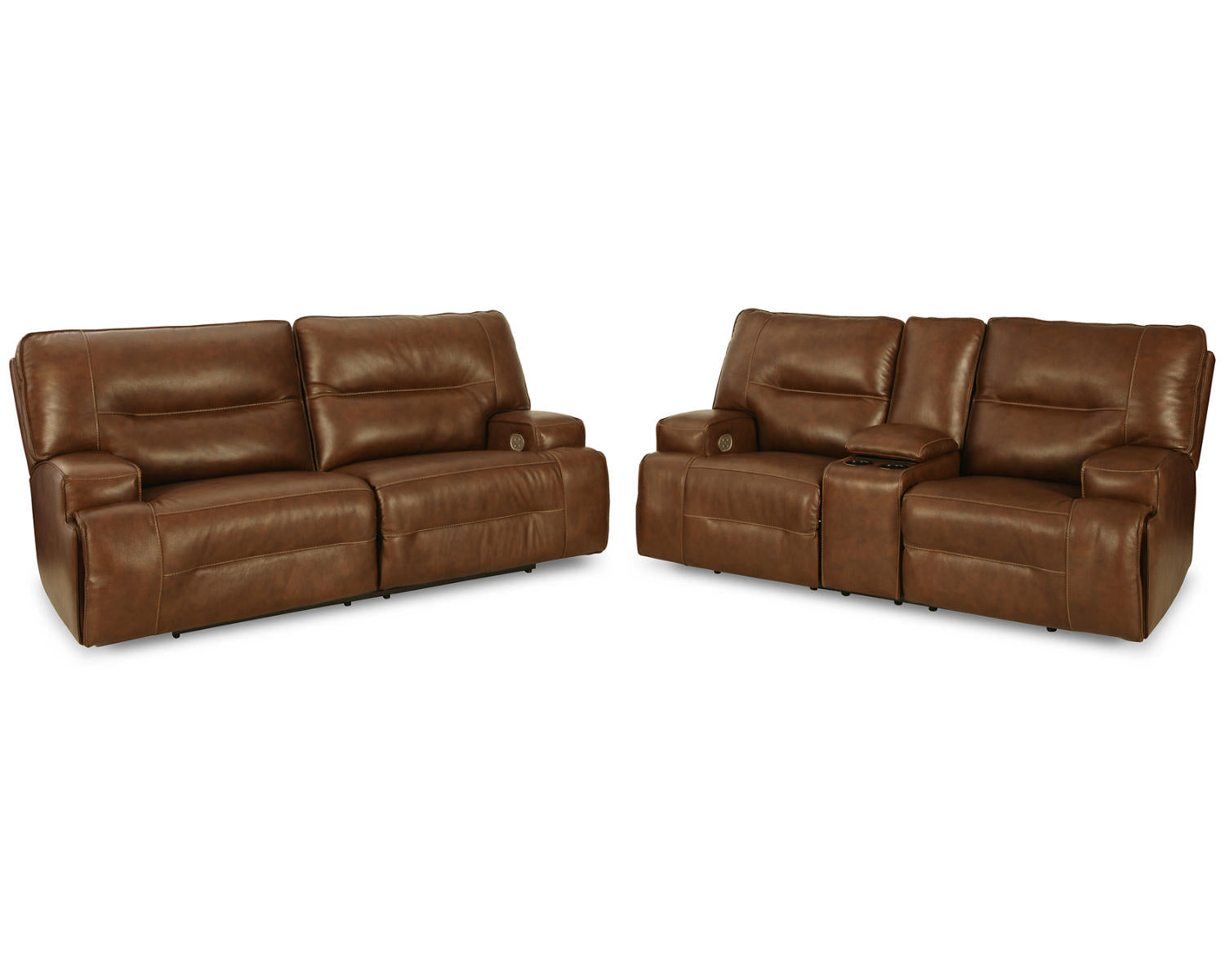 Francesca Power Reclining Sofa and Loveseat