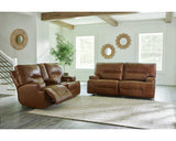 Sofá reclinable eléctrico y loveseat Francesca