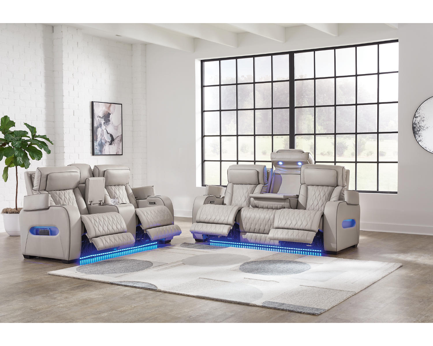 Boyington Power Reclining Sofa and Loveseat