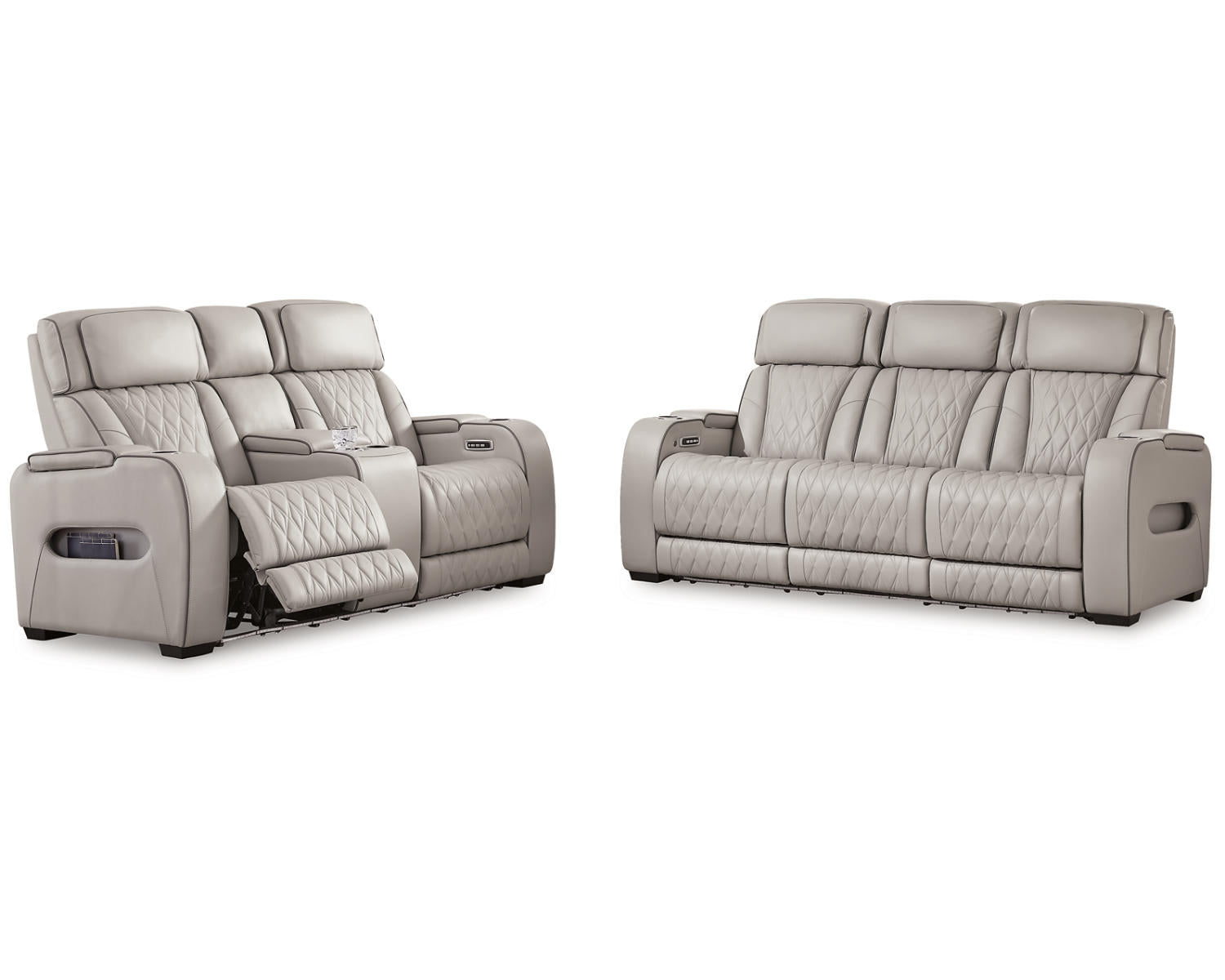 Boyington Power Reclining Sofa and Loveseat