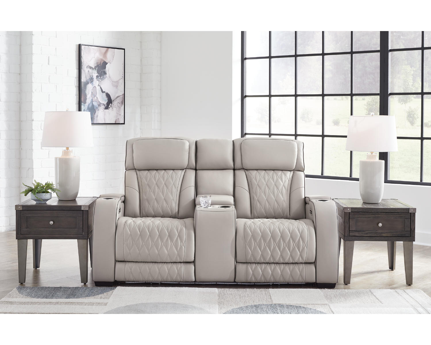 Boyington Power Reclining Loveseat with Console